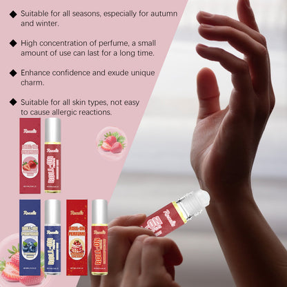 Crazy Little Things Brand Roll On Fragrance Oil - Intense Floral Eau Perfume with Smooth Applicator for Easy Application & Convenient Size Perfect for Any Occasion Long Lasting Scents - Lefreniy