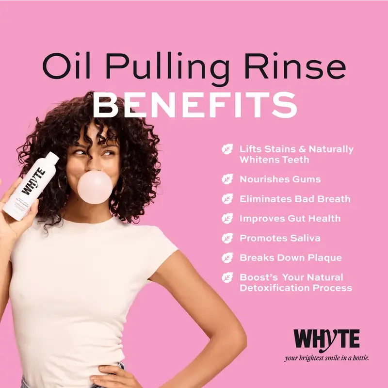 Bubblegum Oil Pulling Rinse - Lefreniy
