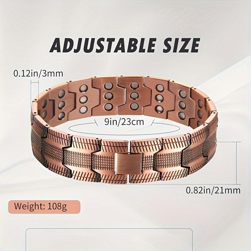 🔥🔥Copper magnetic bracelet🔥🔥——Relieve fatigue and promote blood circulation✨